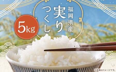 福岡県産実りつくし5kg×1袋 白米 はくまい 米 こめ ご飯 精米 国産