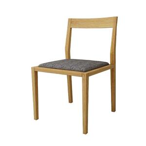 【開梱設置】高野木工 キールチェアWO 肘なし（座面：CHART6チャコールグレー）【10年保証】