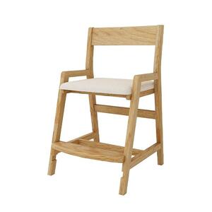 【開梱設置】高野木工 セレスト チェア ホワイトオーク 生地：CHART7 アイボリー【10年保証】