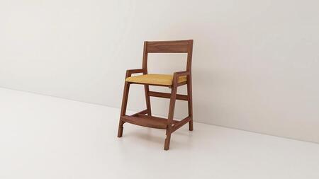 【開梱設置】高野木工 セレスト チェア ウォルナット 生地：CHART7キャメル【10年保証】