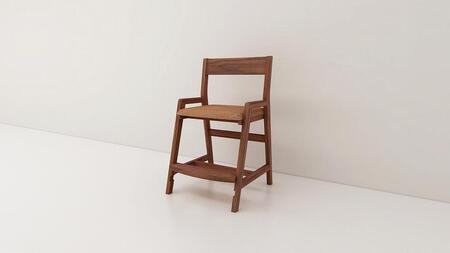 [開梱設置]高野木工 セレスト チェア ウォルナット 生地:CHART7ライトブラウン[10年保証]