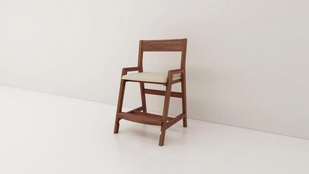 【開梱設置】高野木工 セレスト チェア ウォルナット 生地：CHART7ベージュ【10年保証】