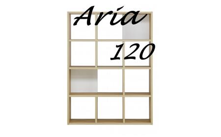 アリア ハイシェルフ120 パーテーションシェルフ ナチュラル