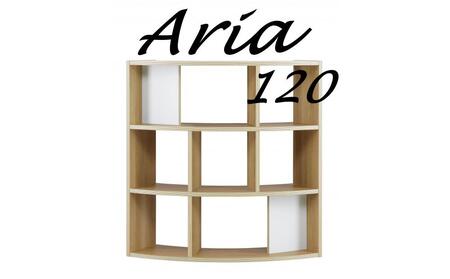 アリア ミドルシェルフ120 パーテーションシェルフ ナチュラル