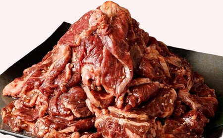 【定期便全12回】博多和牛A4ランク以上焼肉用タレ漬１.1kg