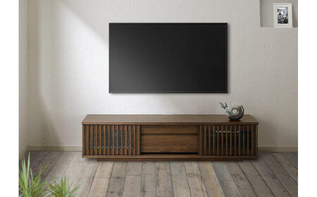 [ウォールナット]大川家具 幅180cm テレビボード -value-バリュー