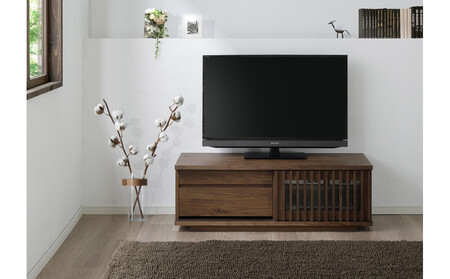 [レッドオーク]大川家具 幅120cm テレビボード -value-バリュー