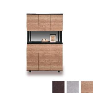 大川家具 シューズボックス スイートピー1200H 幅120cm 靴箱 収納[3色]