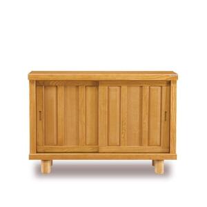 大川家具 シューズボックス 和光1300L 幅130cm 靴箱 収納