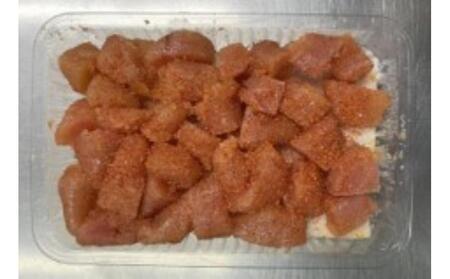 【定期便全6回】稲石　無着色辛子明太子ひとくちカット　300ｇ