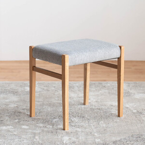 STジャンブル01 スツール オーク アネルカグレー 1脚 単品 チェア 椅子