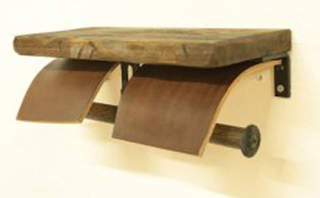 トイレットペーパーホルダーラステッィク2連