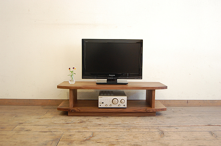 [無垢材のコンパクトテレビ台]miniテレビボード 80 ウォールナット