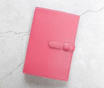 maf pinto (マフ ピント) システム手帳 ピンク ADRIA LINE バイブル B6 レザー 本革 日本製