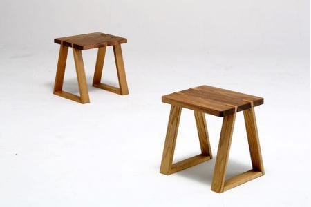 kitoki IK38 miminashi stool40×34×40/ミミなしスツール(WN)