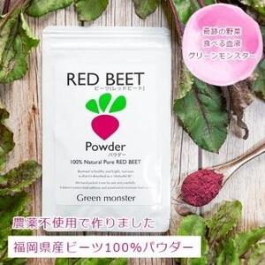 福岡県大川市産 ビーツ 100% パウダー (100g) 粉末 サプリメント