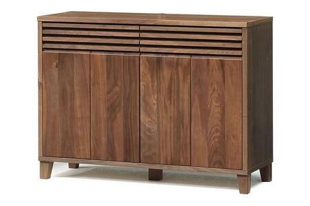 【幅118.7 奥行45 高さ88.5】バジル119サイドボード（ウォールナット）