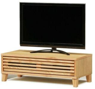 [幅103.6 奥行45 高さ34.5]バジル104テレビボード(レッドオーク)