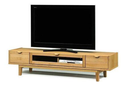 【幅179.8 奥行46 高さ41.3】ナタリー180テレビボード（アルダー）