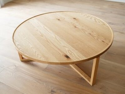 SPAGO Circle Table 084 oak