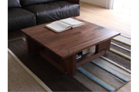 CARAMELLA Living Table 1206 walnut (wood top)