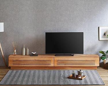 [開梱設置]テレビ台 ルーチェ 無垢 センダン 幅254-304cm TV テレビボード TV台 TVボード ローボード 家具