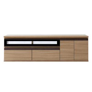 ブレイク １５０AVボード ロータイプ ＜オークナチュラル＞【モーブル】【大川家具】