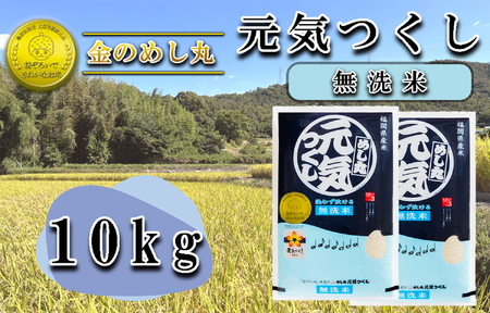 CE-066_【無洗米】金のめし丸元気つくし １０Kg（２袋）