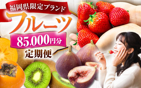 [全5回定期便]フルーツ定期便 8万5千円コース(あまおう2種&いちじく&キウイ&柿) [豊前市][豊前市定期便]