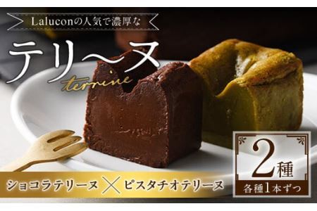 イタリア産ピスタチオを使ったテリーヌとショコラテリーヌ(合計2本)スイーツ お菓子 お土産 デザート 焼き菓子 ギフト おつまみ ショコラ ピスタチオ バレンタイン チョコ チョコケーキ ケーキ 数量限定[離島配送不可][ksg1202][ラルコン]