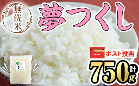 ＜ポスト投函・数量限定＞無洗米・真空パック「夢つくし」(750g) お米 おこめ 米 こめ コメ 白米 無洗米 福岡県産 夢つくし 真空 真空パック 750グラム 5合 ごはん ご飯 常温 常温保存 非常食 防災 災害備蓄 キャンプ アウトドア 【ksg1687】【朝ごはん本舗】
