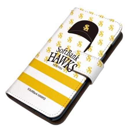 福岡ソフトバンクホークス iPhoneケース 手帳型 pattern-ip7-15_雑貨   _【1225216】