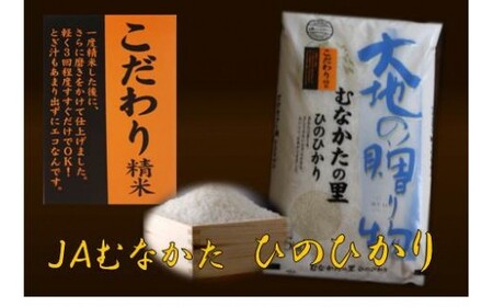 [定期便/年6回/奇数月にお届け]ヒノヒカリ定期便(5kg×6か月)[JAむなかたお米パール店]