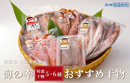 [道の駅むなかた]北野水産加工おすすめ 干物詰合せ