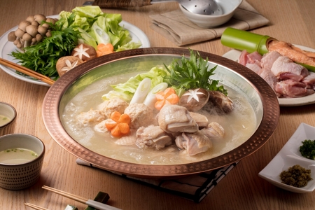 博多華味鳥 水たきセット(ちゃんぽん麵)[トリゼンフーズ]