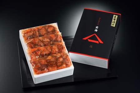 無着色辛子明太子　昆布漬け切子200ｇ×4Ｐ【玄海】_HA1241
