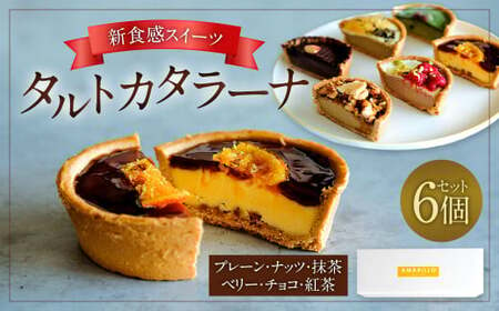 タルトカタラーナ 6個セット(BOX入) スイーツ お菓子 菓子 おやつ 洋菓子 焼菓子 カタラーナ プリン デザート 九州 福岡