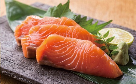 北海道産お刺身鮭3種食べ比べセット
