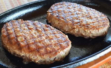 【えりも短角牛】2種のこだわりハンバーグ