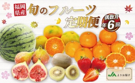旬のフルーツ定期便 年６回 奇数月コース 随時開始 B5230 福岡県福津市 ふるさと納税サイト ふるなび