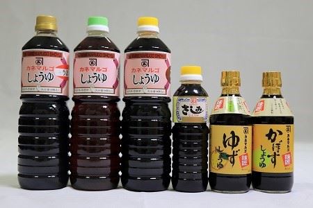 M182 カネマルゴの醤油とポン酢 6本セット