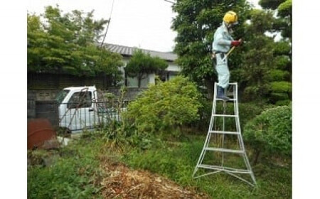 C7 ふるさとの家管理サービス 草刈又は除草5時間相当 家管理 ふるさと 管理サービス 実家 親戚 空き家 お手入れ