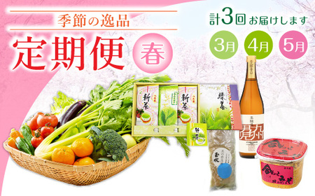 C1 [3回定期便]季節の逸品 春
