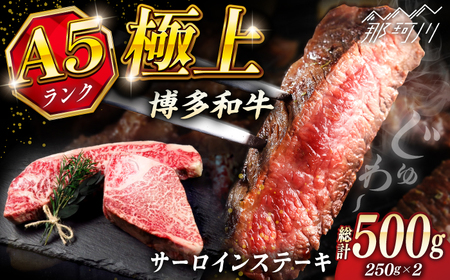 博多和牛サーロインステーキ 250g×2枚 贅沢ステーキ 和牛ステーキ 牛肉ステーキ A4ランクステーキ ステーキ ステーキ