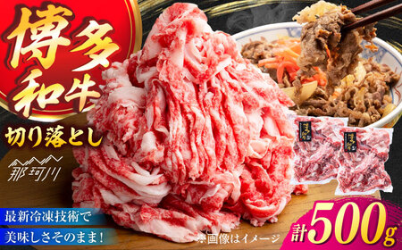 A4/A5 博多和牛 切り落とし こま切れ 500g (250g×2) [ヌルボン] 那珂川市
