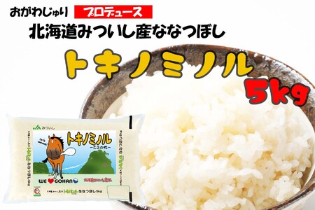 北海道産 新米 ななつぼし トキノミノル 白米 5kg