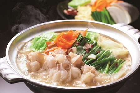 日本料理てら岡[国産牛]博多もつ鍋(醤油味)2~3人前