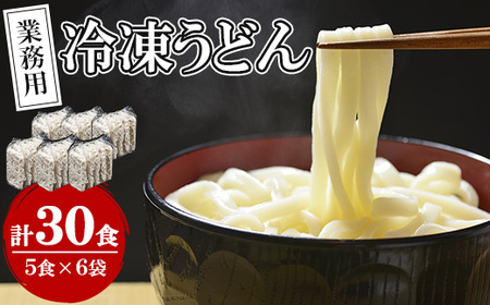 業務用冷凍うどん 30食(5食×6袋)[配送不可地域:離島]