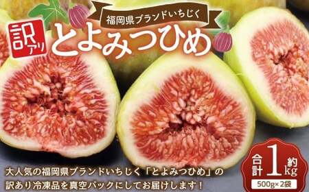 訳あり冷凍いちじく「とよみつひめ」1kg 冷凍 いちじく イチジク フルーツ くだもの 果物