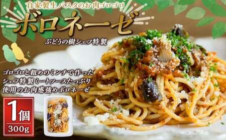 【ボロネーゼ】 ぶどうの樹 シェフ特製 選べるパスタ・グラタン1個 パスタ 生パスタ スパゲッティ 麺 冷凍 福岡県 岡垣町